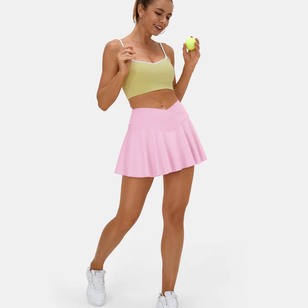 🎾 High Waisted Tennis Skirt, X-Small 🎾